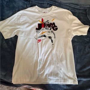 🏀 Jordan x Nike 'Jamming Frequency' Graphic Tee MENS SZ XL